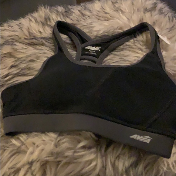 AVÍA SOLID MATTIX ACTIVE BRA BLACK STRETCH - Picture 1 of 5
